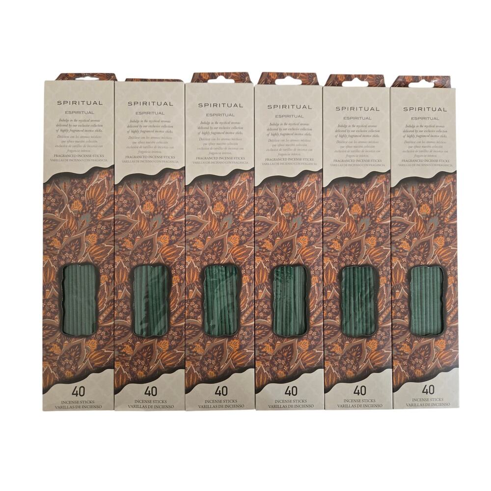 Spiritual Scented Incense Sticks - 6 Packs (240 Sticks) - Aromatherapy